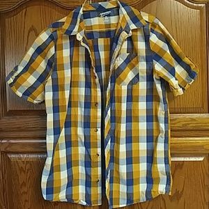 Boys button down short sleeve